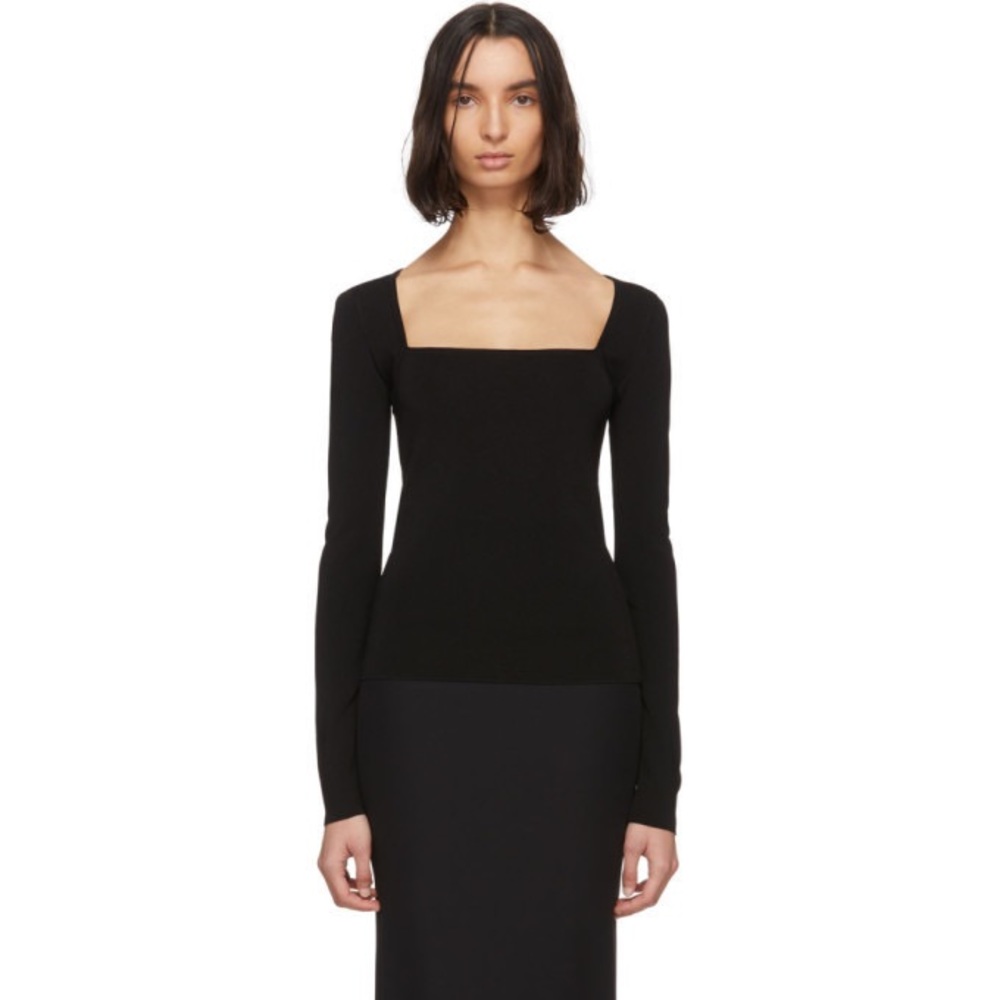 Gauge 81 black knit top